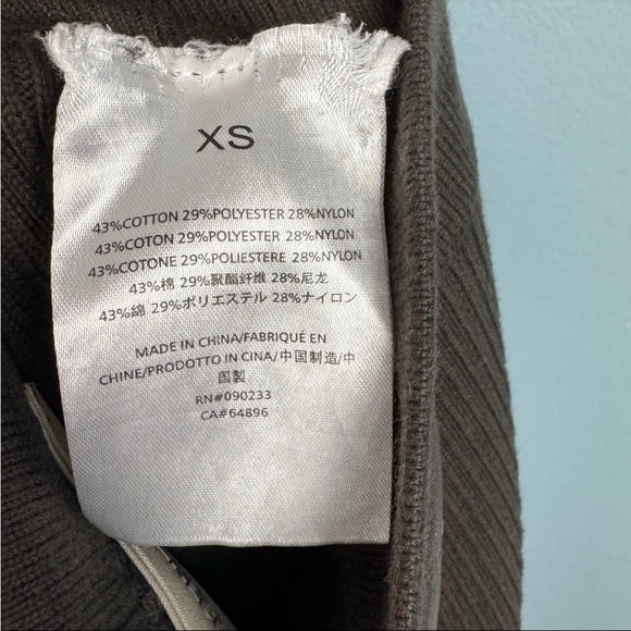 Essentials Chocolate Ribbed leggings - Picture 6 of 7